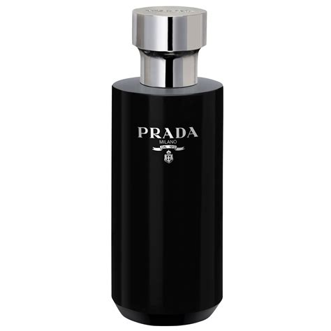 prada l'homme body wash